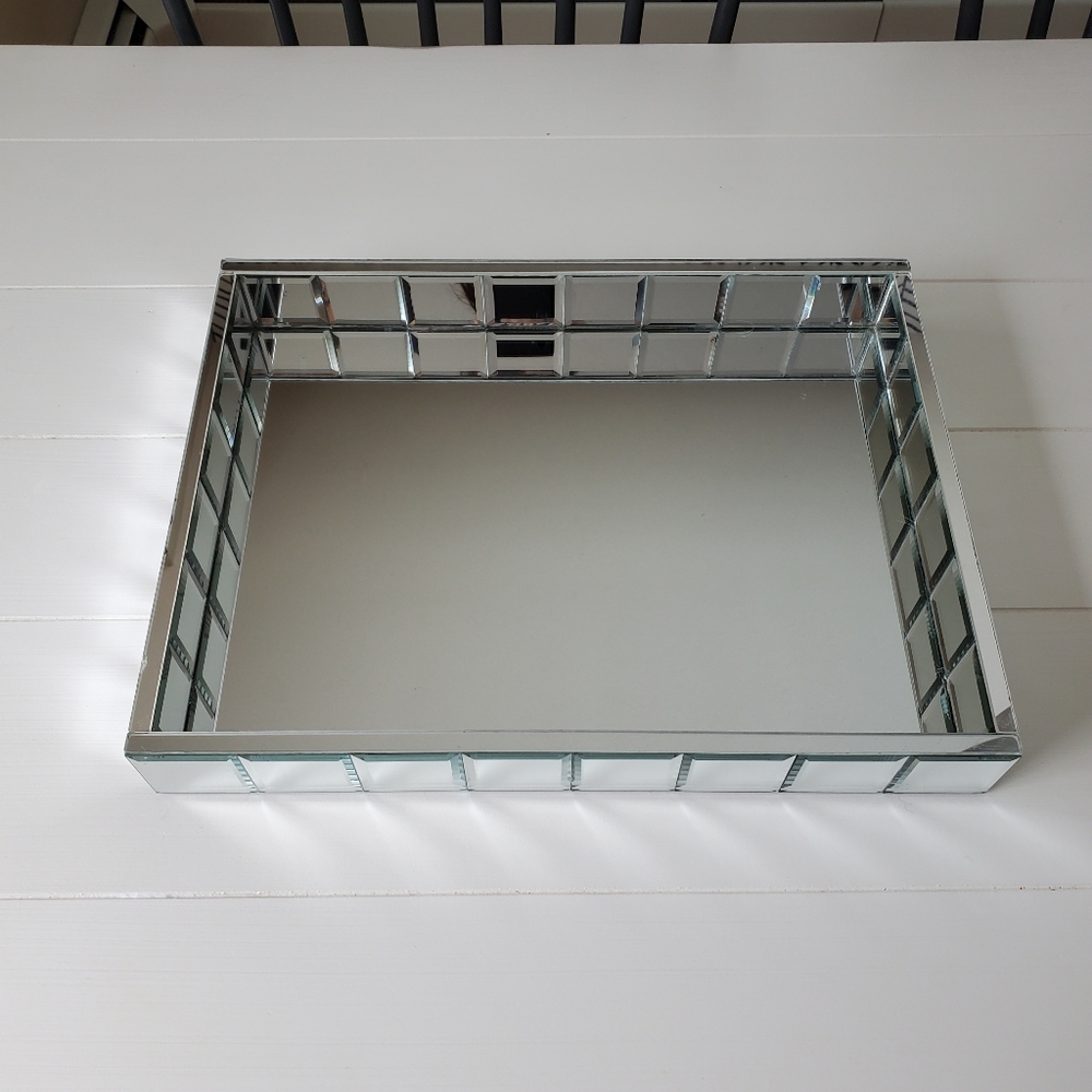 Mirrored Tray